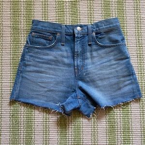MADEWELL Perfect Jean Short